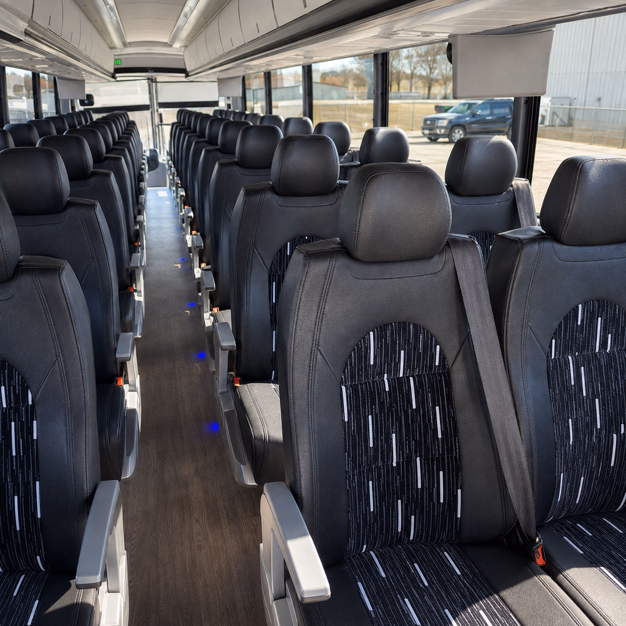 brentwood school sports team and fan group charter bus rentals in brentwood