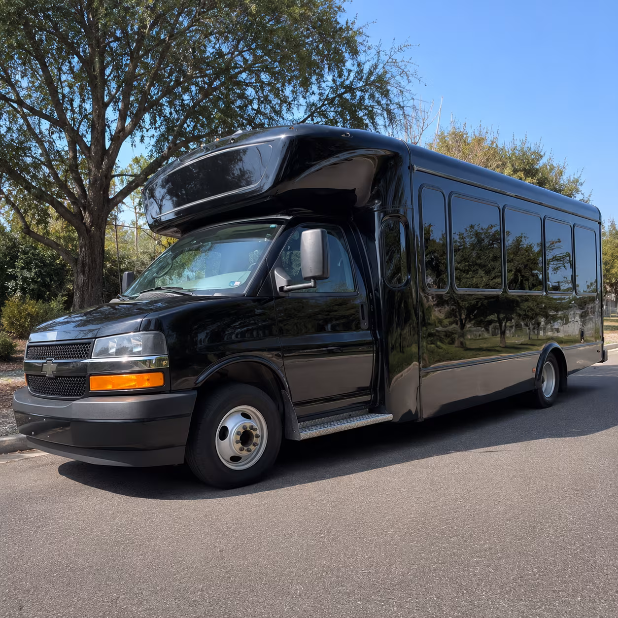 danville party bus booking step 1
