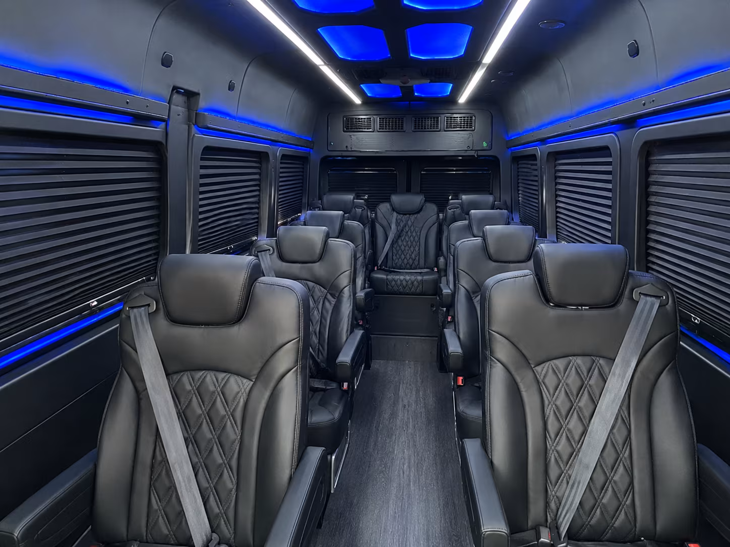 danville private event transportation onboard seating