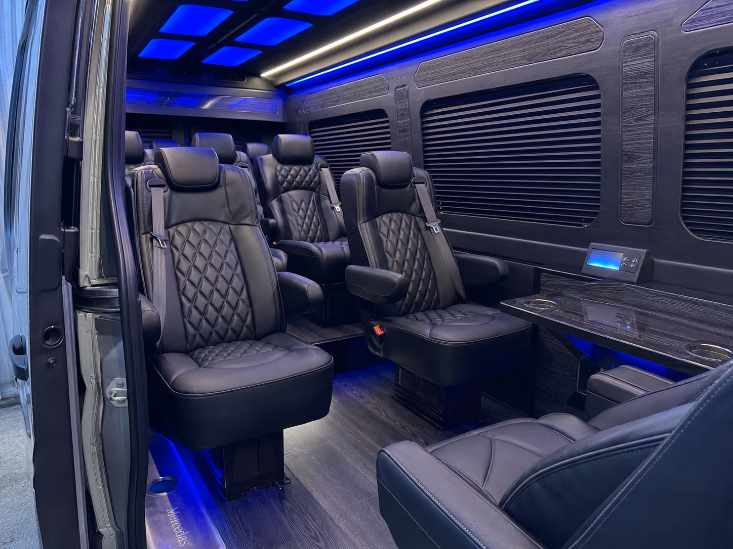 sprinter van transportation for groups and events across danville