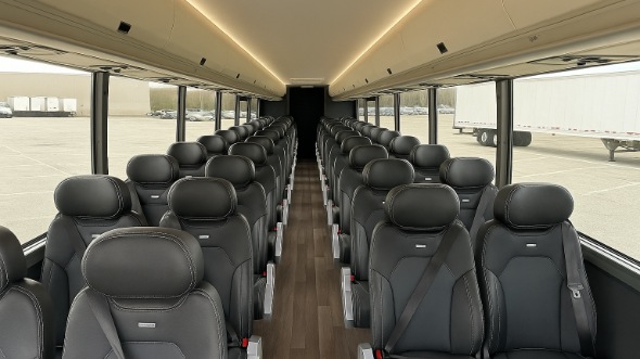 danville 28 passenger minibus inside