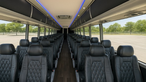 danville 50 passenger charter bus rental
