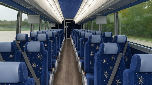danville 55 passenger charter bus rental