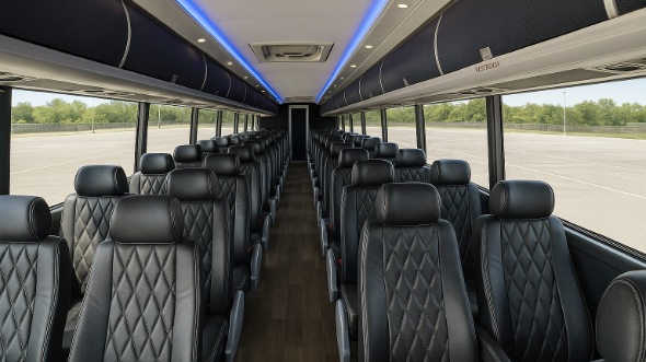 danville 56 passenger charter bus