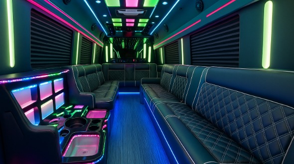 danville party bus rental inside