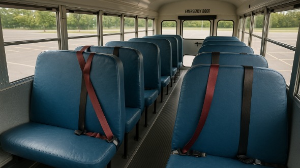 danville school bus rental inside