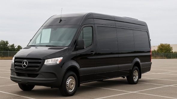 Exterior of Charter Bus Company Dublin's Sprinter Limo in Dublin